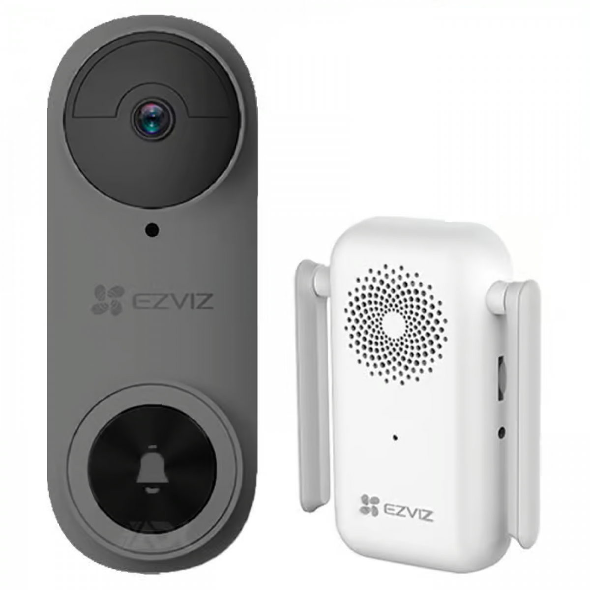 EZVIZ 瑩石 CS-DB2 Pro 2K+ 電池供電視頻門鈴 (太空灰)